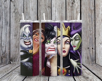 Vaso de villanos / Chicas malas / Personajes malvados / Vaso de villanos femeninos