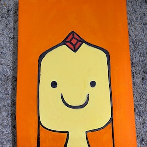 Flame Princess Painting