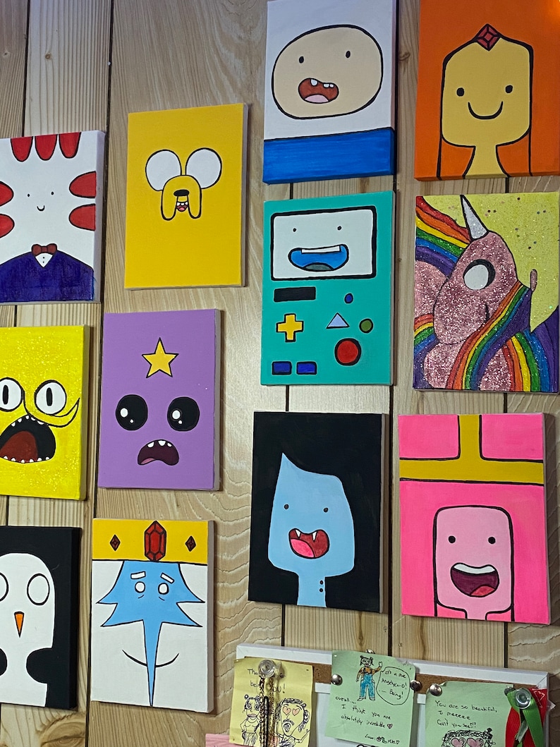 Adventure Time Painting - Etsy