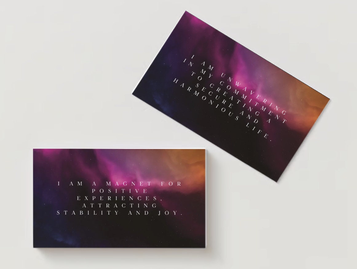 100 Taurus Sun Sign Affirmation Cards Embrace Your Inner Stabilizer