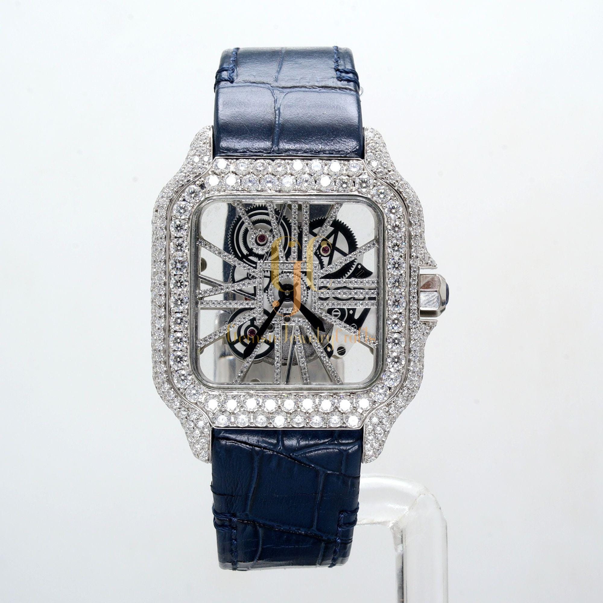 Agete Watch Diamond Moissanite Swarovski Authentic | eBay