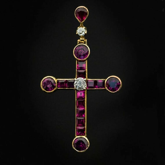 クロス ルビー ペンダント ルビー】クロスネックレス – JEWELILYTOKYO
