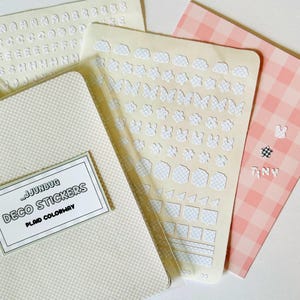 Small Deco Stickers - Journal, Bujo, Letter & Shape Stickers