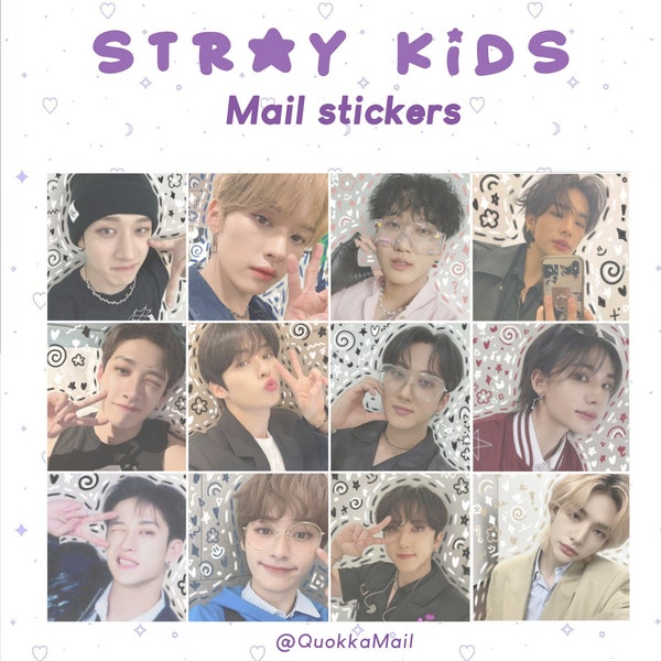 Stray Kids Mail Stickers