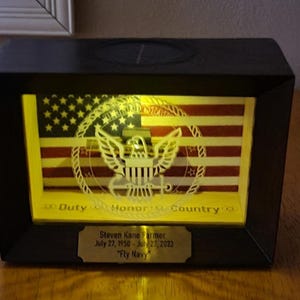 21 gun salute tribute bullet boxes service