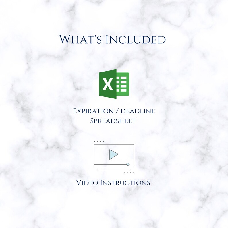 Deadline Tracker Expiration Tracker Spreadsheet Alerts and Highlights