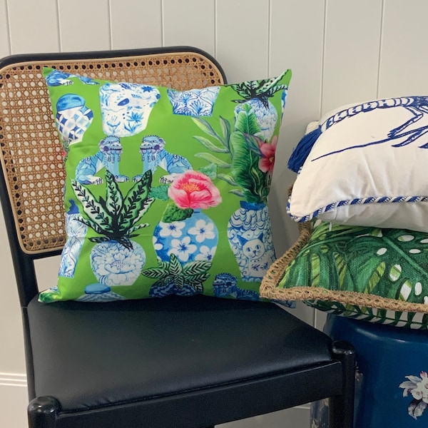 Ginger Jar Pillow Etsy