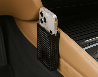 Universal Car Phone Holder | Warp-Proof Ventilated Mount With Cord Storage | For Cars, Trucks, SUVs, RVs