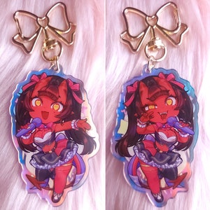 Meru de Succubus NIEUWE acryl sleutelhanger Idol Meru