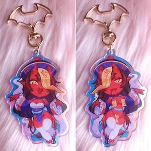 Meru the Succubus NEW Acrylic Keychain Jiangshi Meru