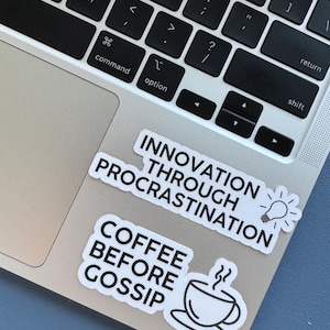 Sarcastic Workplace Stickers or Magnets: Funny Office Humor