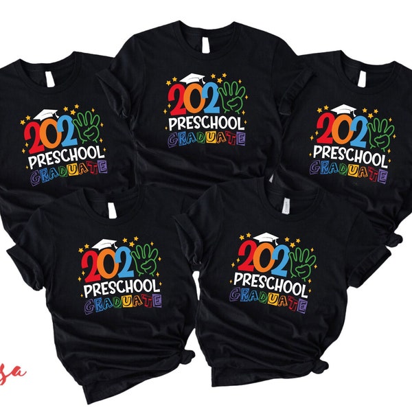 2024 Preschool Graduation Shirt, Last Day of School, Graduate Funny Shirt, Boys Girls Toddler Outfit Tee, Graduation Outfit, Gift for Child