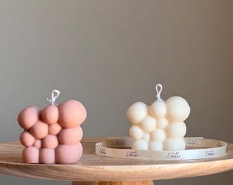 Handmade Bubble Soy Candle | Home Decor