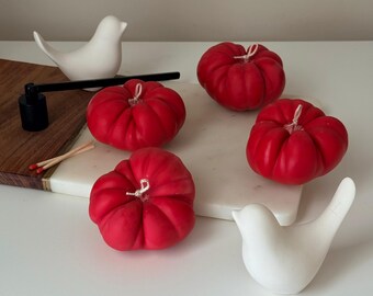 Handmade Heirloom Tomato Soy Candle | Unique Food Candle Decor