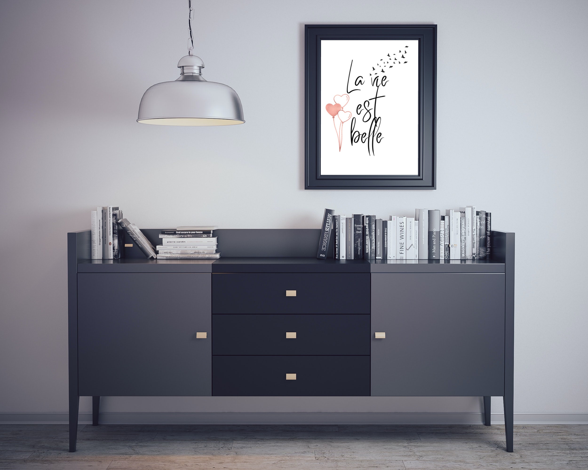 La Vie Est Etsy Belle - Poster/mural/wall Art