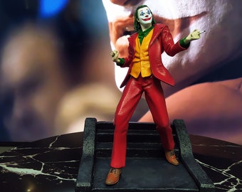 Figura Joker 25 cm / Joaquin Phoenix / Joker / joker baile en escalera I Figura de acción personalizada / Regalo