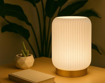 Modern Table Lamp as a Desk Lamp for Modern Home Office Decor, 3d printed lamp, Defline Lamp