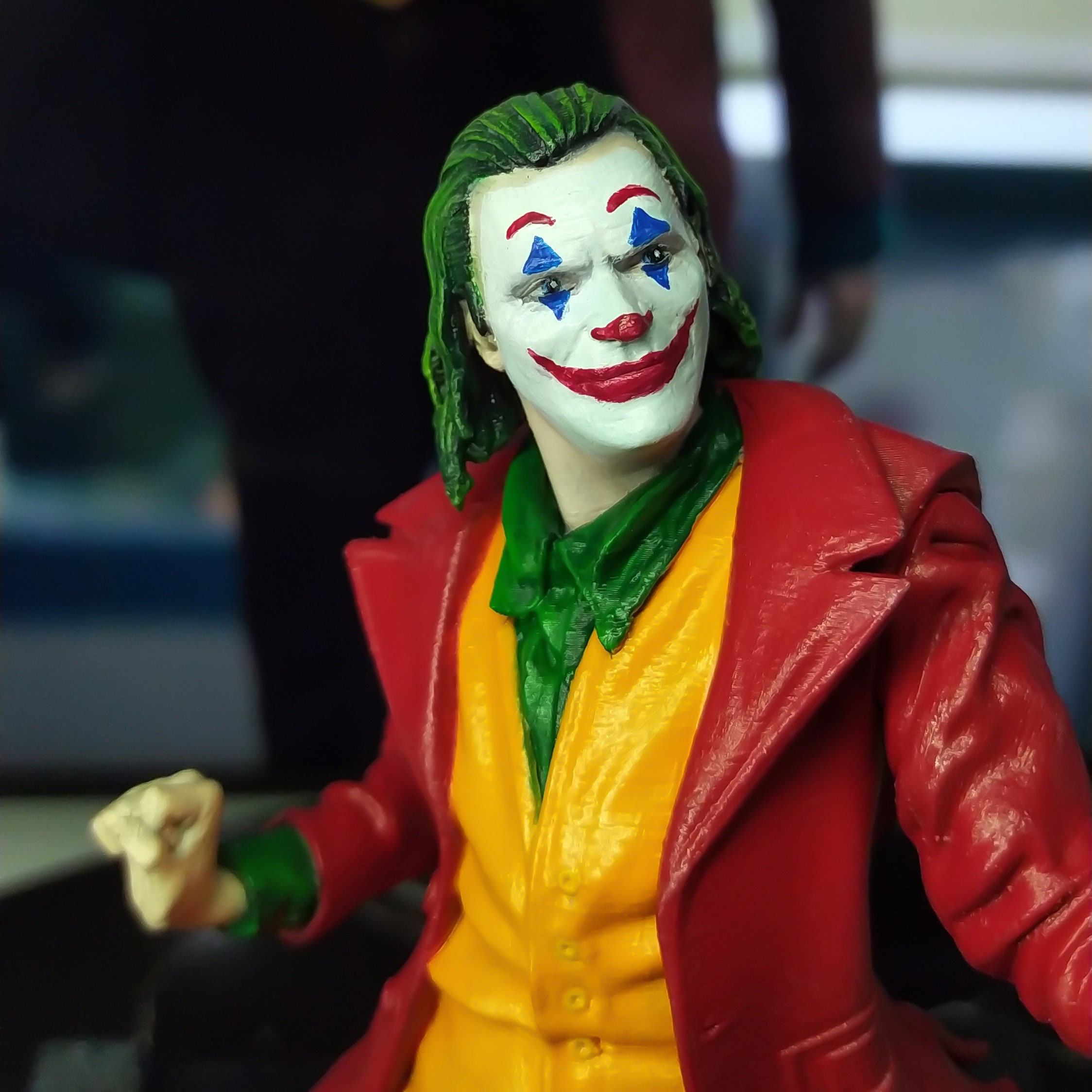 Joker Figure 25 Cm Joaquin Phoenix Joker Joker Stair Dance I Custom