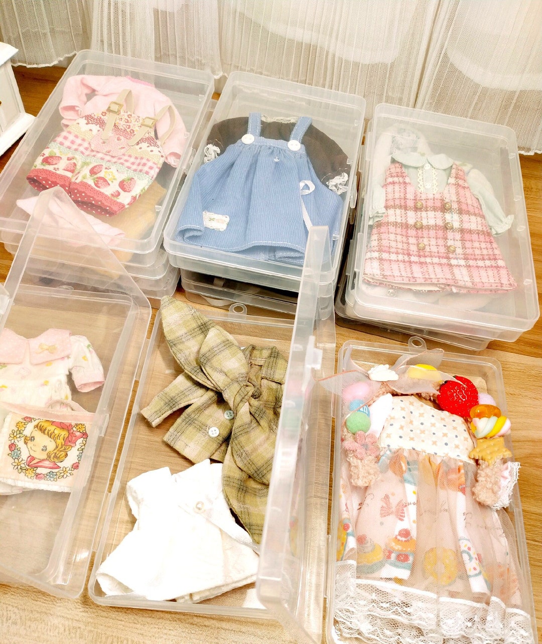 Ob11 Doll Clothes Storage Box Type for OB111/12 BJD SD Doll Etsy