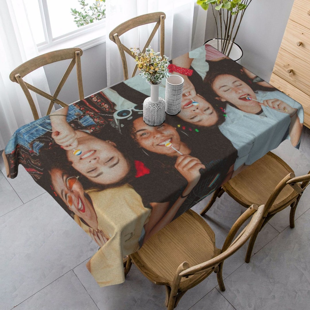 Personalized Tablecloths With Text Photo Logo Customized Etsy