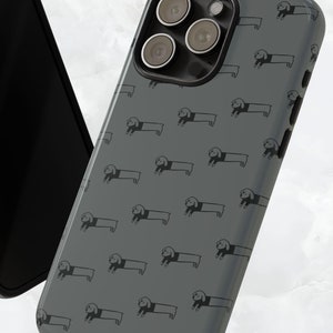 Dachshund, Cute Dog Pattern Phone Case for iPhone, Samsung,Google Pixel