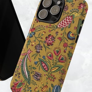Antique Textile Pattern Phone Case for iPhone, Samsung,Google Pixel