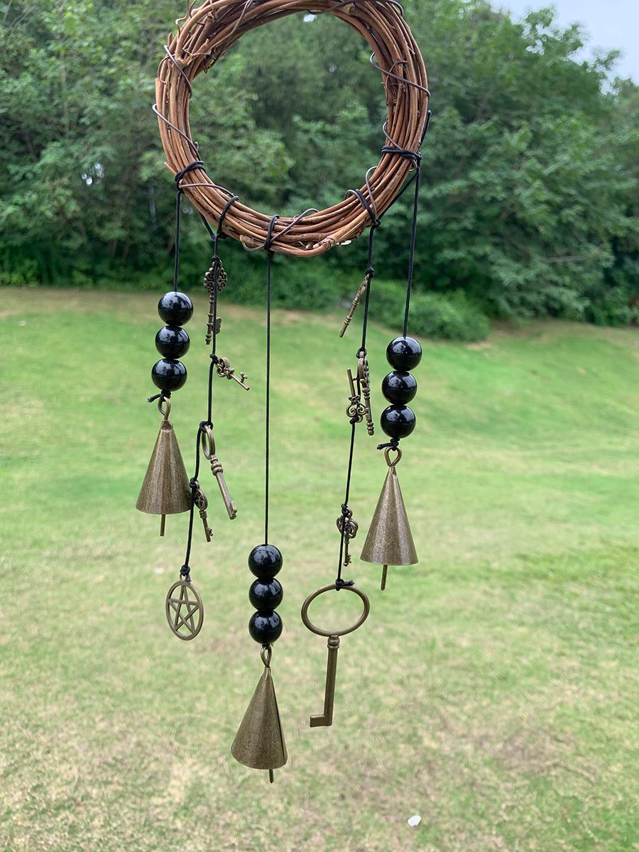 ロンワンズ Bell Hanger w/Dove Bells 2 TRADITIONAL STRAP BELLS - #1