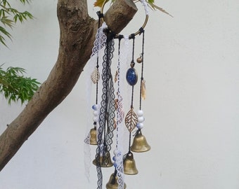 Vintage Gothic Witch Bells - Witch's Spiritual Bells - New Home Gift for Home Protection - Banish Negativity - Bells for Door Knob