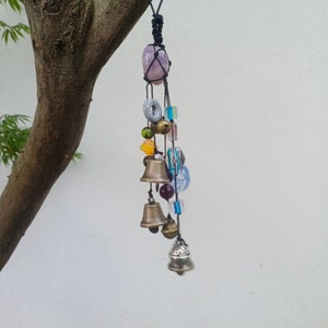 Magische Hexen-Glöckchen,Hängeglöckchen fürs Auto,Hexen-Glocken zum Schutz der Türen,Hexen-Dekor-Wand-Kunst,Türhänger, glückliche Geschenke zum Vatertag