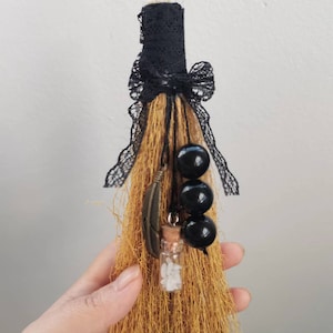 Witch Broom, Altar Broom, Pagan, Wiccan, Protection Broom, Altar Supplies, Handmade Brooms, Halloween Wicca Crafts