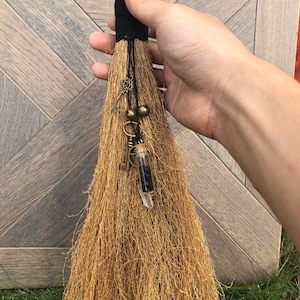Witch Broom, Altar Besom, Pagan, Protection Besom, Wicca Broom,Witch Besom,Unscented Broom, Altar Supplies, Witchy Decor, Housewarming Gifts