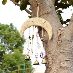 Moon Witch's Bells, Spiritual Witch's Bells, Wards Gifts, Harmony