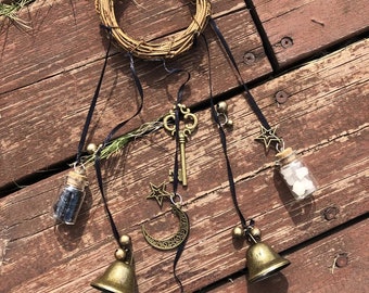 Magic Home Protection, Witch Bells, Witchy Things, Clear Negative Energies, Attracts Positive, Wicca Decor, Wicca Supplies