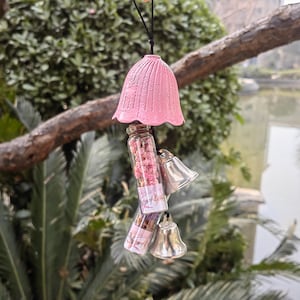 Wind Chime, Witch Bells for Door, Hanging Bells for Protection, Witchy Decor Wall Art, Magick Witchcraft Supplies, Wicca Gifts