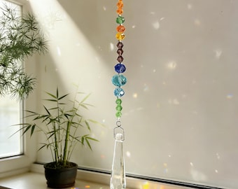 Sun Catcher Suncatcher Window Decor - Rainbow Maker Crystal Prism Gift for Home Garden Wedding