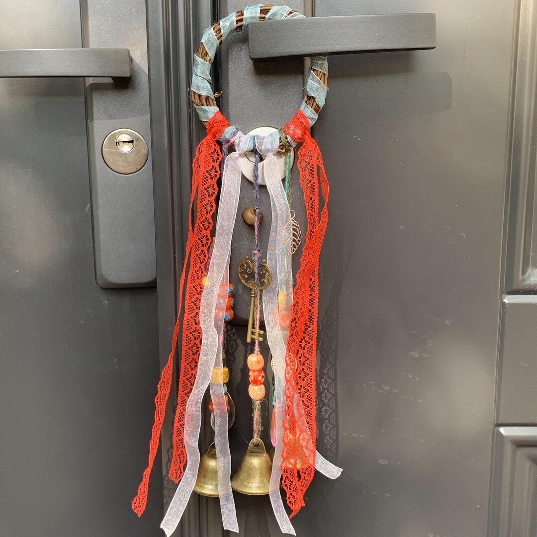 Witch Bells for Door Protection, Hanging Bells on Ropes, Witch Bells ...