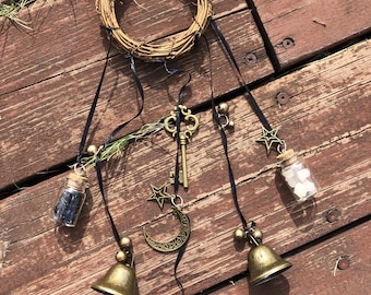 Magic Home Protection, Witch Bells, Witchy Things, Clear Negative Energies, Attracts Positive, Wicca Decor, Wicca Supplies