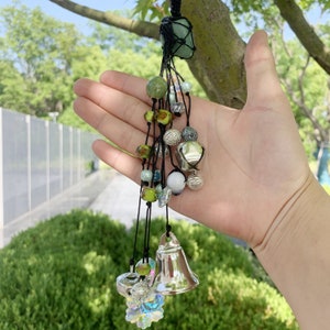 Car Protection Charm, Witch Bells for Door, Strong Protection energy, Car Hanging, Witch Bells Car Charm, Witchy Gifts