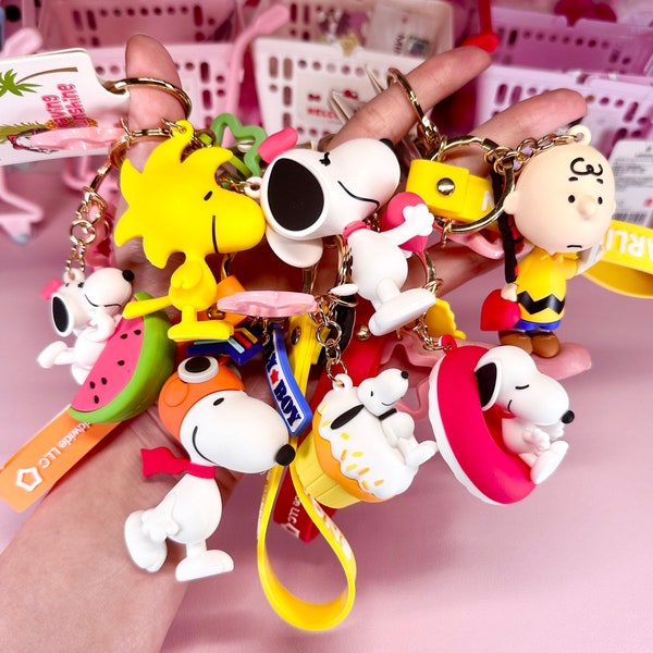 Snoopy Family Character Keychains