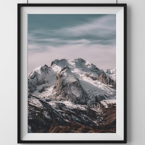 Snow Cap Digital Print | Digital Download