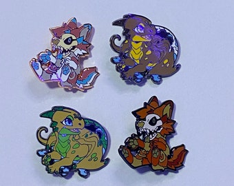 Furry pins
