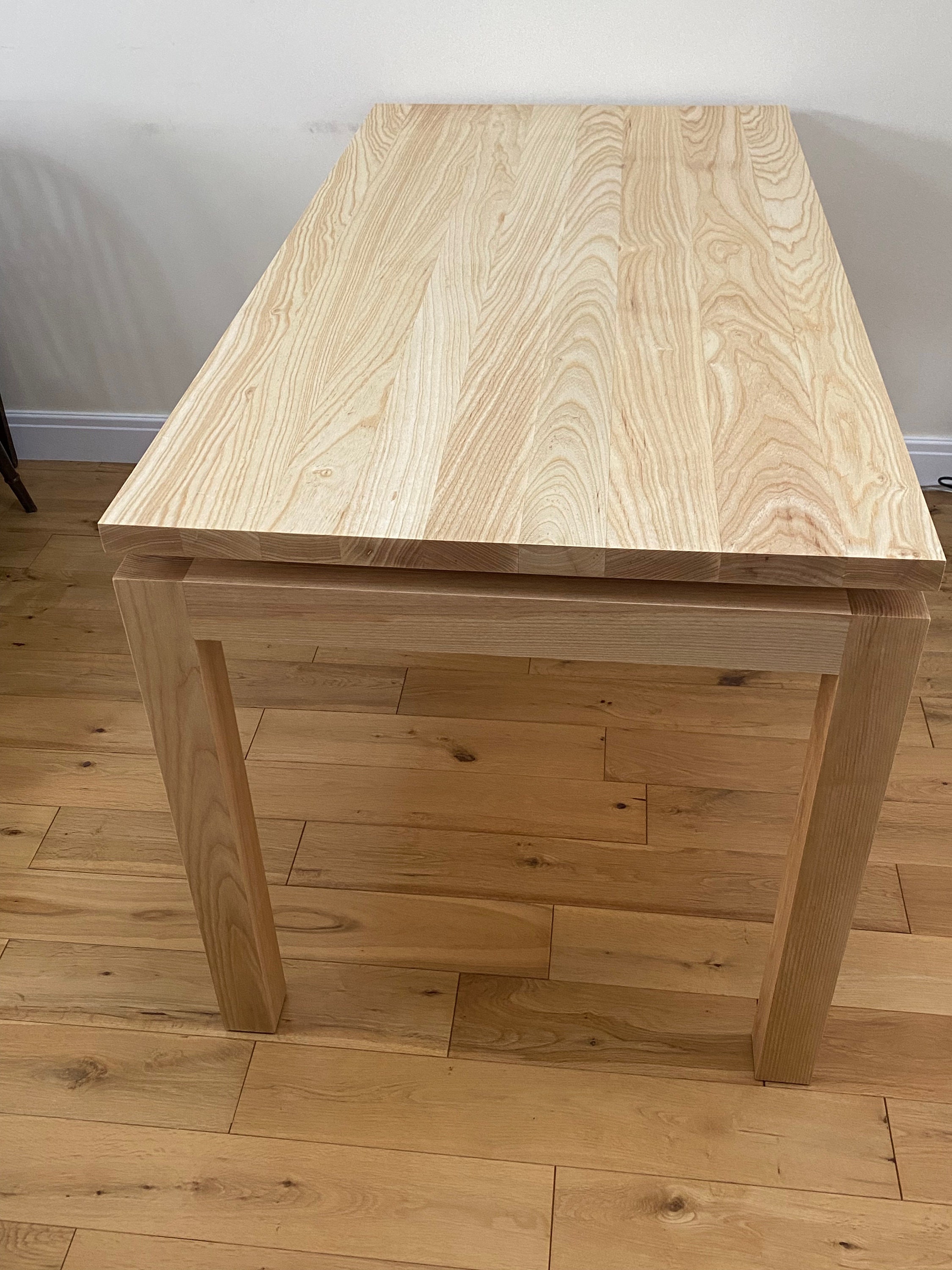 Dining Table With Floating Top Made in Solid Ash, Also Available in ...