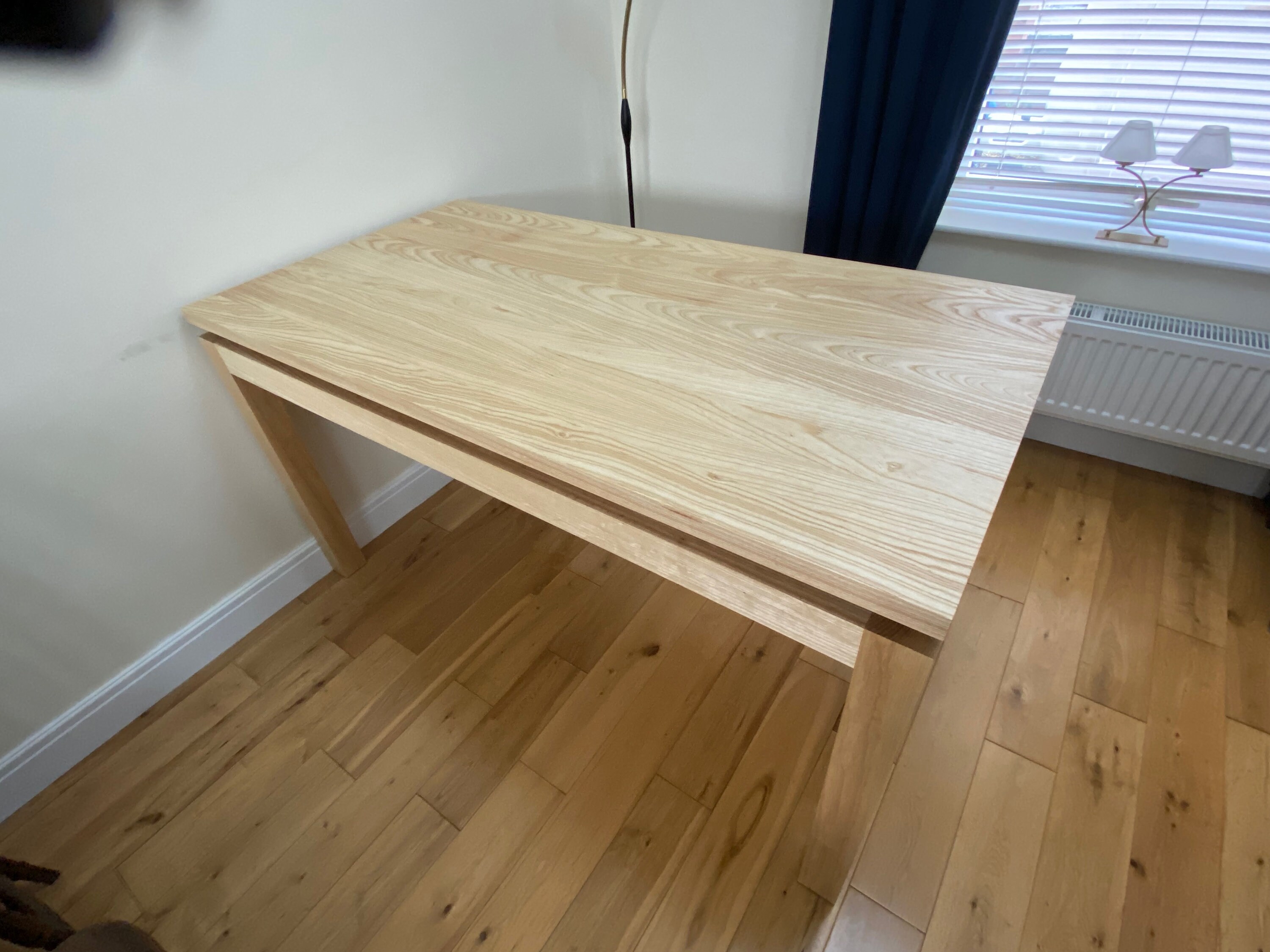 Dining Table With Floating Top Made in Solid Ash, Also Available in ...