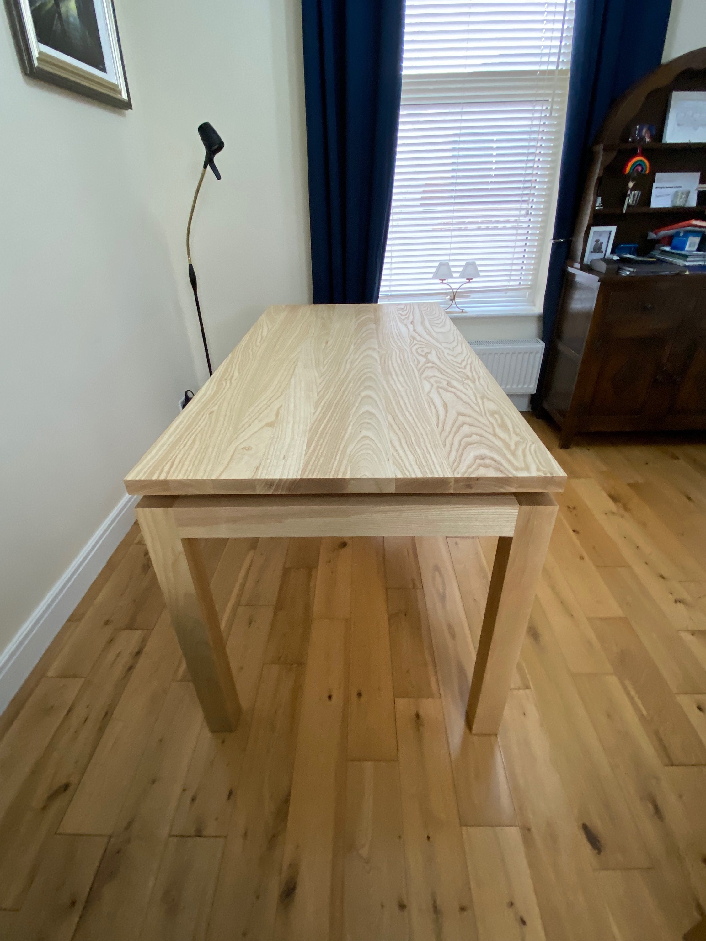 Dining Table With Floating Top Made in Solid Ash, Also Available in ...