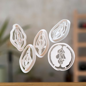 Tagliabiscotti a forma di vagina dalla Germania - Varie forme - Stampo per biscotti - Pasta frolla - Biscotti a forma di vagina - Europa - Tagliabiscotti stampati in 3D