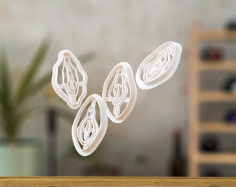 Vulva Keksausstecher aus Deutschland - Verschiedene Formen - Keksform - Plätzchen - Kekse Ausstecher - 3D Druck Cookie Cutter - Europa