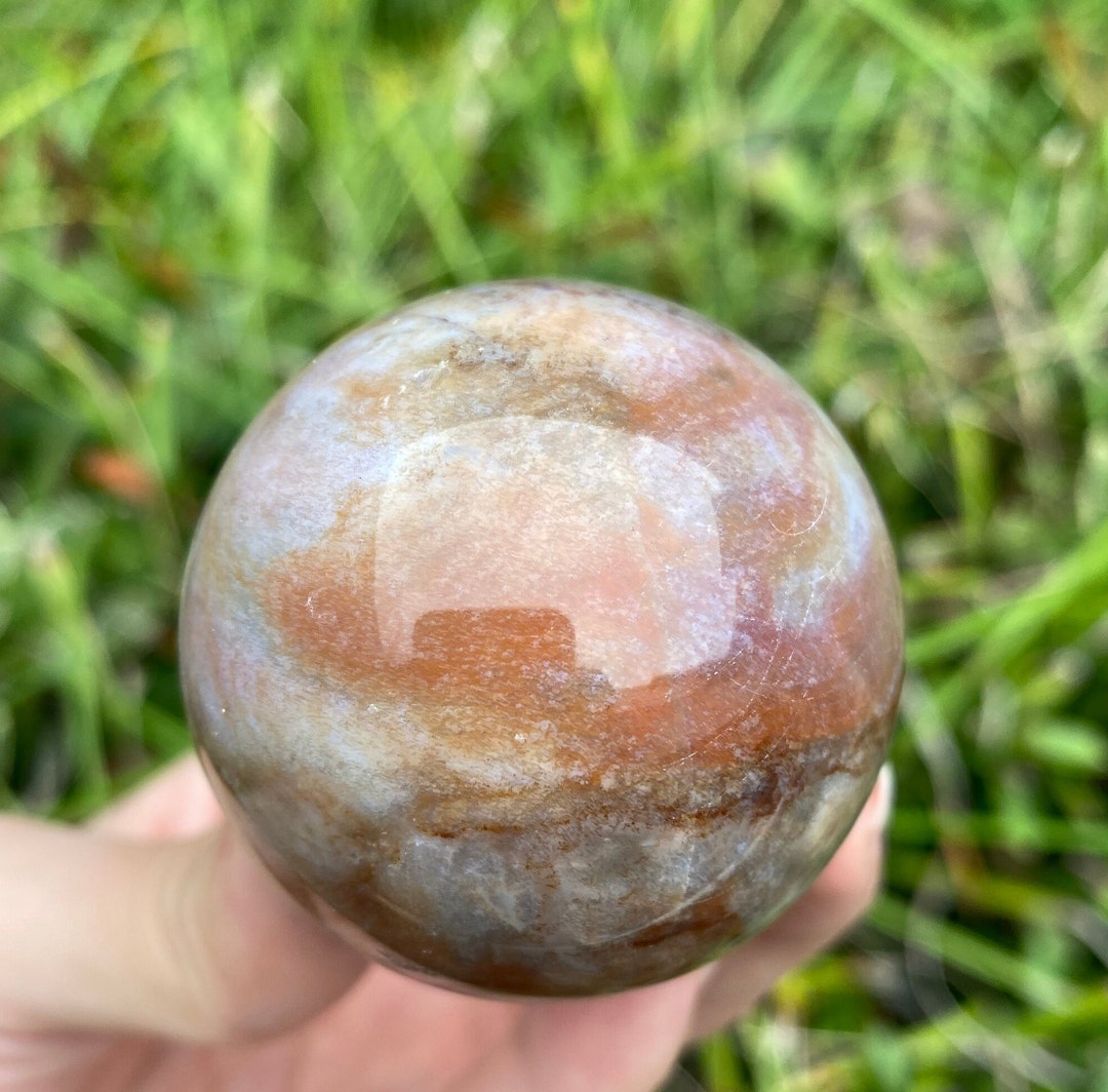 Ocean Jasper Ball Red Sea Jasper Cosmic Ocean Jasper Cosmic Etsy