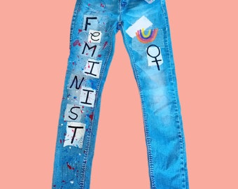 Feministische Jeans