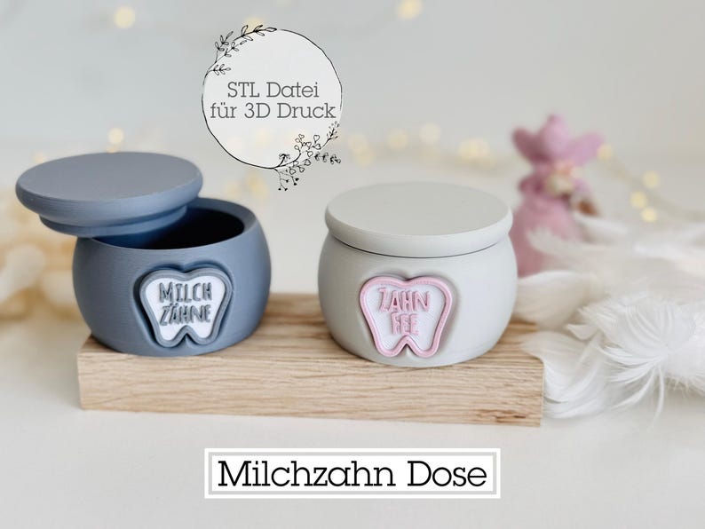 Digital STL File Tooth Fairy | 3D Printing | Baby Teeth - Etsy