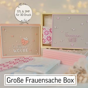 Fichier STL numérique : Protège-slips Box Pads Large - Article pour femmes | 3MF